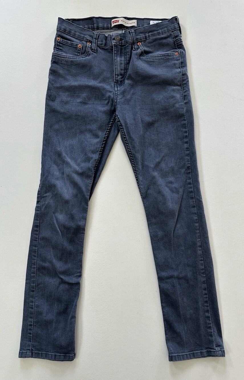 Women's Levi's Jeans 512 Slim Taper Indigo Blue Mid Rise 16 Regular 28x28
